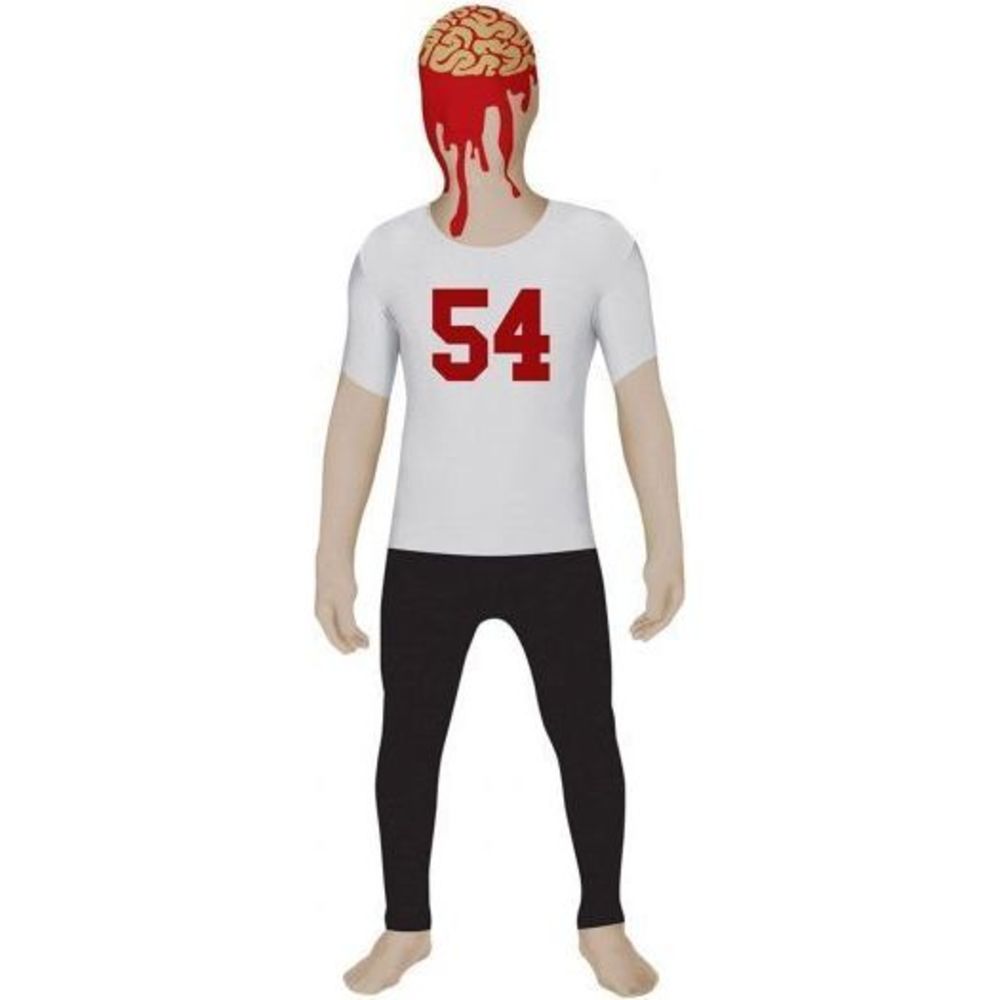 Morphsuits Costumes - Missing Scalp Boy Child: Size: Small Age: 6-8